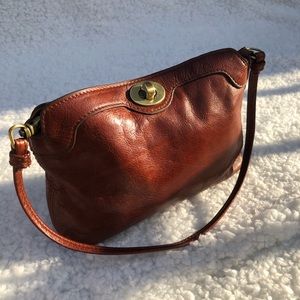 Vintage leather mini bag